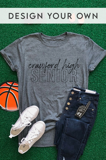 Custom Team Tee - Heather Charcoal